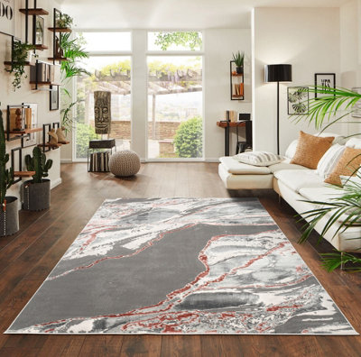 Smart Living Parma Modern Shimmer Rug - Soft Luxury for Living ...