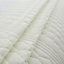 Smart Living Pin Sonic Quilted Bedspread Throw Over Large Sofa Bed Cover Blanket Easy Care - 150cm x 200cm - Cream