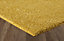 Smart Living Shaggy Soft Thick Area Rug, Living Room Carpet, Kitchen Floor, Bedroom Soft Rugs 60cm x 220cm - Gold