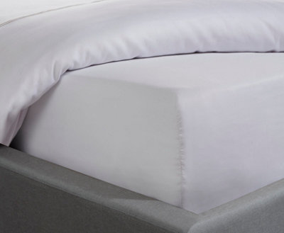 Smart Living Super Soft Cozy Easy Care Hotel Quality Cotton Anti-Allergy 25cm Deep Fitted Bedsheet or Pillowcase Pair