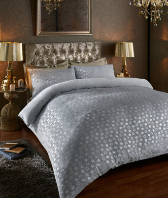 Grey teddy bear bedding king online size