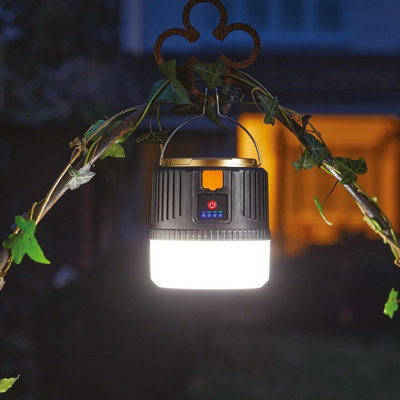 Smart Multi Lantern - Solar or USB Powered LED Light with 4 Lighting ...