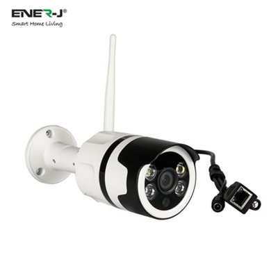 Smart Outdoor Bullet IP Camera 1080P, 2 Way Audio, Night Vision HD IP Network CCTV Security Camera