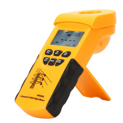 SMART SENSOR AR600E LCD Display 6 Cables Measurement Ultrasonic Cable Height Meter