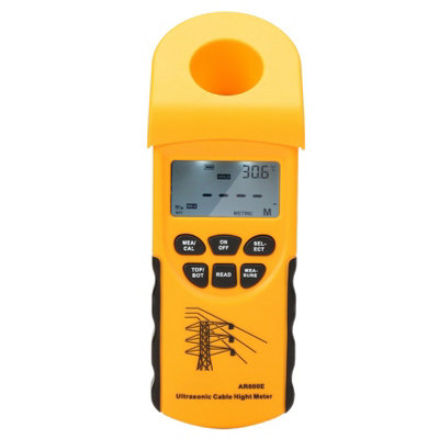 SMART SENSOR AR600E LCD Display 6 Cables Measurement Ultrasonic Cable Height Meter