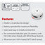 Smart Smoke Detectors & Heat Alarms with Base Station: 5 Smoke / 1 Heat