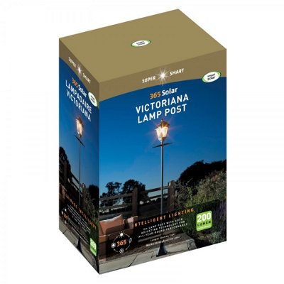 Smart Solar Victoriana 365 Solar Lamp Post - 4