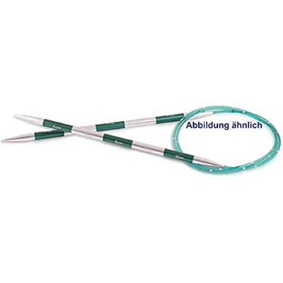 Smart Stix: Knitting Pins: Circular: Fixed: Green: 80cm x 2.00mm