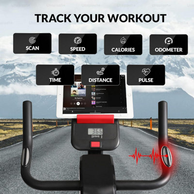 Fitness Best Cardio Training Adjustable Resistance Big Flywheel Gym