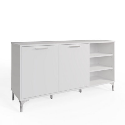 Frank olsen smart led deals white sideboard