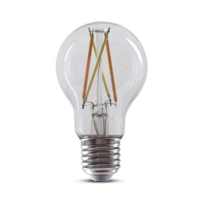 Smart Wi-Fi 8.5W Filament Bulb CCT Changeable & Dimming E27