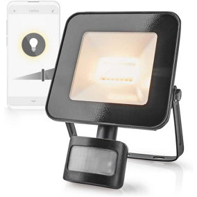 Smart Wi-Fi LED Outdoor Floodlight, with App and Voice Control, Compatible with Amazon Alexa and Google Assistant