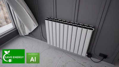 Smart WiFi Aluminium Electric Radiator. Low Energy consumption, High ...