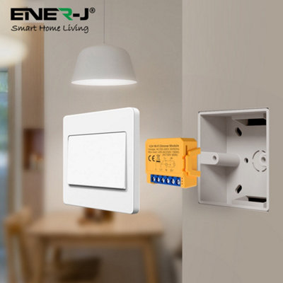 Smart WiFi+BLE 1CH Light Switch Module (Max 1 x 150W). Dimmable