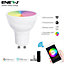 Smart WiFi GU10 LED Lamp 5W, RGB+W+WW, Dimmable