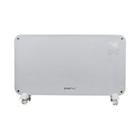 Smart WiFi Panel Heater, Tempered Glass 2000W, with remote, APP & voice Control