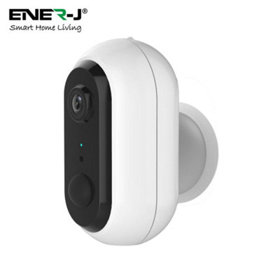 Smart WiFi Wireless IP Camera 1080P IP65 Rated, includes rechargeable batteries (White)