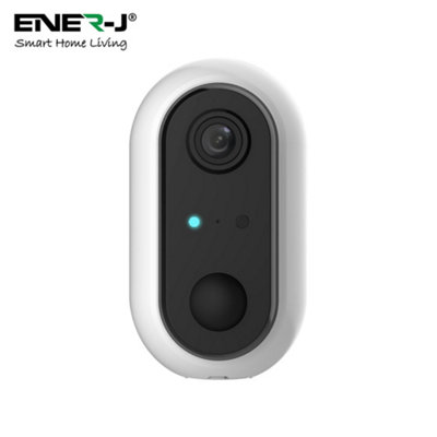 Smart WiFi Wireless IP Camera 1080P IP65 Rated, includes rechargeable batteries (White)