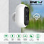Smart Wireless 1080P Battery Camera with rechargeable batteries, Magnetic base, 2 Way Audio and Night Vision