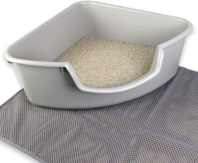 Corner kitty hot sale litter box