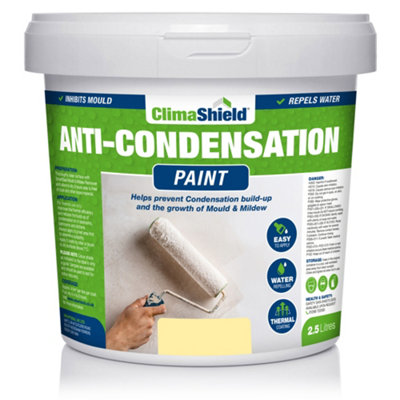 SmartSeal - Anti-Condensation Paint, Magnolia (5L) Stop Moisture, Stop ...