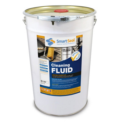 Smartseal - Application Tools Cleaning Fluid (25L) - Remove Solvent-Based Sealer Residue from Sprayers, Rollers, and Brushes