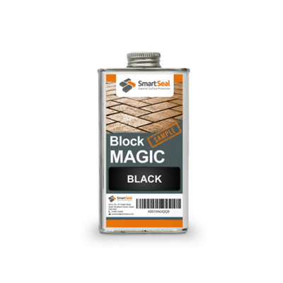 Smartseal - Block Magic - Black (150ml SAMPLE) Colouring Block Paving Sealer - Superior to Concrete Paint, Transform Old Driveways