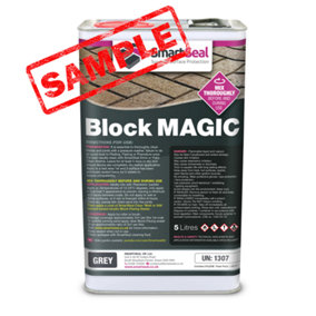 Smartseal - Block Magic - Dark Grey (150ml SAMPLE) - Block Paving Sealer - Superior to Concrete Paint, Transform Old Driveways