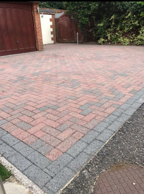 Smartseal - Block Magic - Red (2x5L) - A Re-colouring Block Paving Sealer. Superior to Concrete Paint, Transform Old Driveways