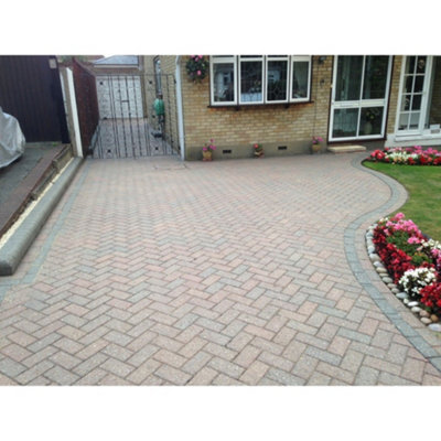 Smartseal - Block Magic - Red (2x5L) - A Re-colouring Block Paving Sealer. Superior to Concrete Paint, Transform Old Driveways