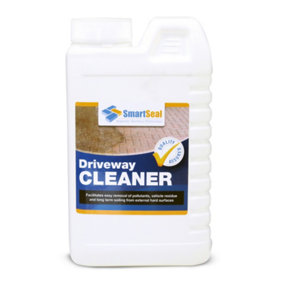 Smartseal Driveway Cleaner, Oil Remover and Degreaser for Concrete, Natural Stone, Block Paving and Tarmac, 1L