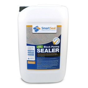 Smartseal Eco-Friendly Block Paving Sealer, Solvent-Free, Durable Sand Hardener and Weed Inhibitor, Block Paving Sealant, 25L