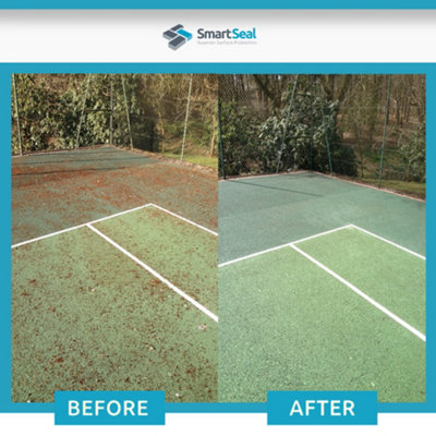 Smartseal Green Clear Pro (Formerly Moss Clear) Lichen Remover and Algae Killer for Roofs, Driveways and Patios, 25L