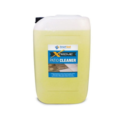 Smartseal - Patio Cleaner Xtreme, Black Spot Patio Cleaner, Dirt and Algae Killer - Block Paving, Natural Stone Cleaner, 25L