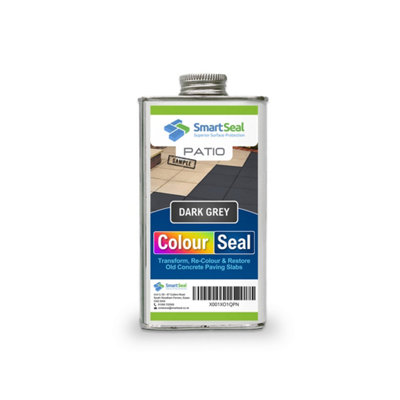 Smartseal Patio ColourSeal Dark Grey (150ml SAMPLE) Seal & Restore
