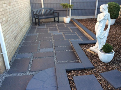 Smartseal - Patio ColourSeal - Dark Grey (150ml SAMPLE) Seal & Restore Old Concrete Paving Slabs - Superior Protection to Paint