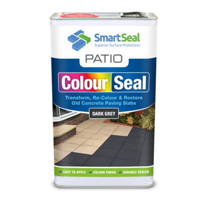 Smartseal Patio Colourseal Dark Grey 5l Seal Restore Old Concrete Paving Slabs Concrete Paint For Patio Concrete Seal~0660111275713 01c MP?$MOB PREV$&$width=768&$height=768