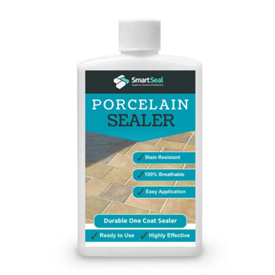 Smartseal Porcelain Sealer, Ultra-Durable Porcelain Tile Protection, Suitable for Internal and External surfaces, 100ml Sample