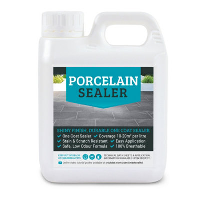 Smartseal - Porcelain Tile Sealer (1L) - Breathable, Ultra-Durable ...