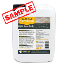 Smartseal - Sandstone Sealer Natural Stone Dry Finish, High Quality, Impregnating, Sealer for Limestone, Slate, & More (Sample)