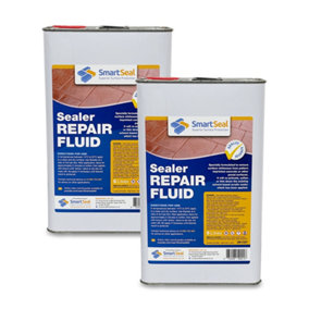 Smartseal Sealer Repair Fluid, Removes Flaking and Surface Whiteness from Imprinted Concrete and Block Paving, 2 x 5L