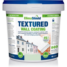 Smartseal Wall Coating Textured (Forest Dawn), Waterproof 15 years, Brickwork, Stone, Concrete and Render, Breathable, 5kg