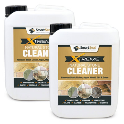 Smartseal Xtreme Natural Stone Cleaner, Powerful Cleaner and Black Spot