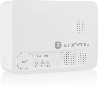 Smartwares Carbon Monoxide Alarm with 10 Year Battery