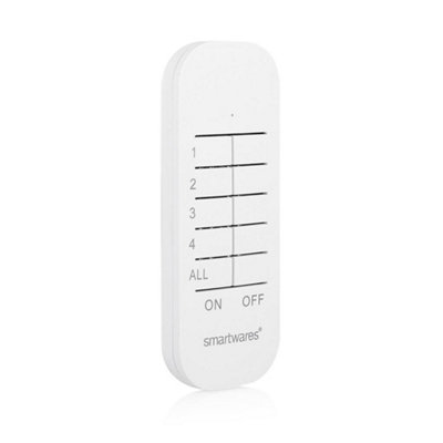 Smartwares SH4-90152 BASIC Remote: 4 Channels Master Function 433MHz