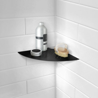 Smedbo Bathroom Shower Grout Line Corner Shelf - Holes Design