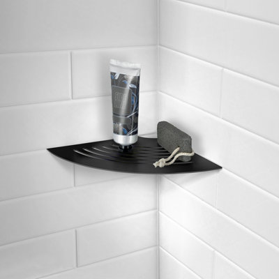 Smedbo Bathroom Shower Grout Line Corner Shelf - Lines Design