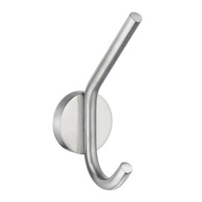 Smedbo Chrome Bath Robe Hook Wall Mounted Bathroom Storage