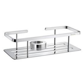 Smedbo Chromed Stainless Steel Storage Basket for Shower Riser Rail
