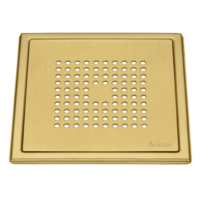 Smedbo Square Pattern Bathroom Shower Drain Cover Floor Grating Price Comparisons | Compare The Build